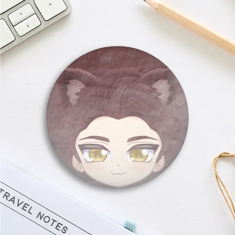 Valko Plush Button Pin