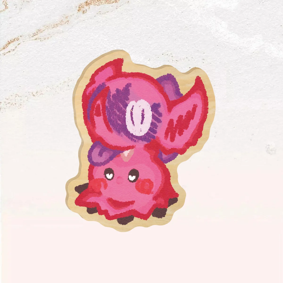 PKMN Impidimp Pin Badge