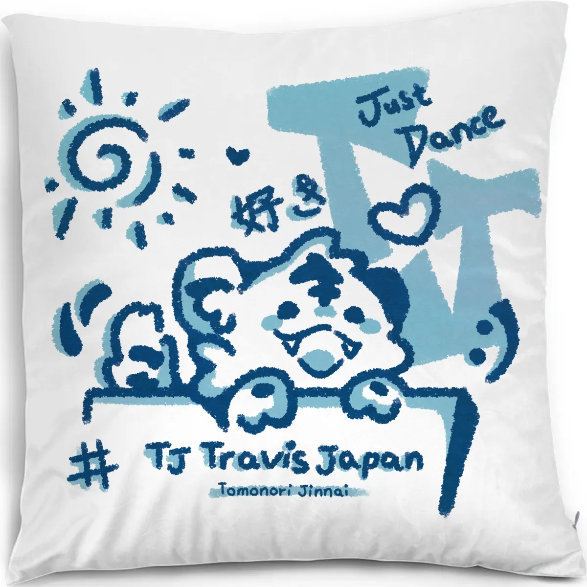 TJ Blue Tiger Pillowcase