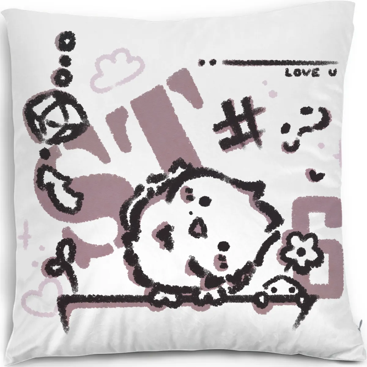 ST Black Bird Pillowcase