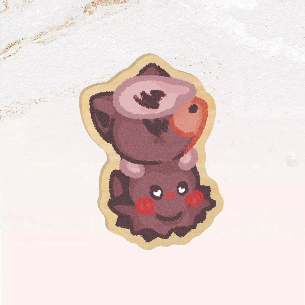 PKMN Houndour Pin Badge