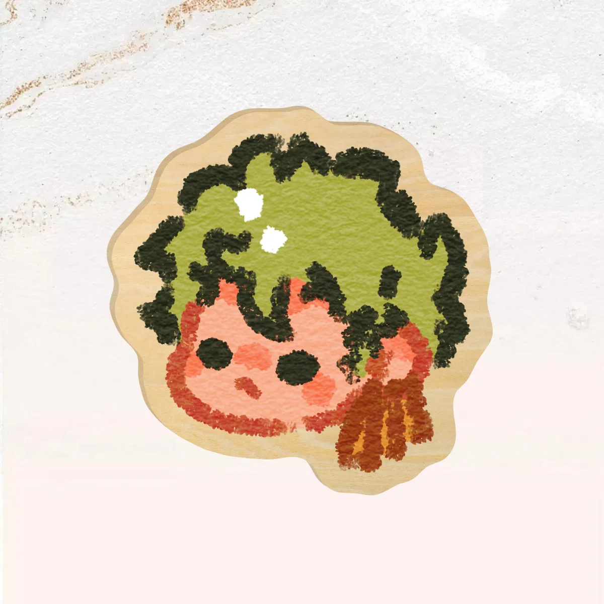 OP Zoro Pin Badge