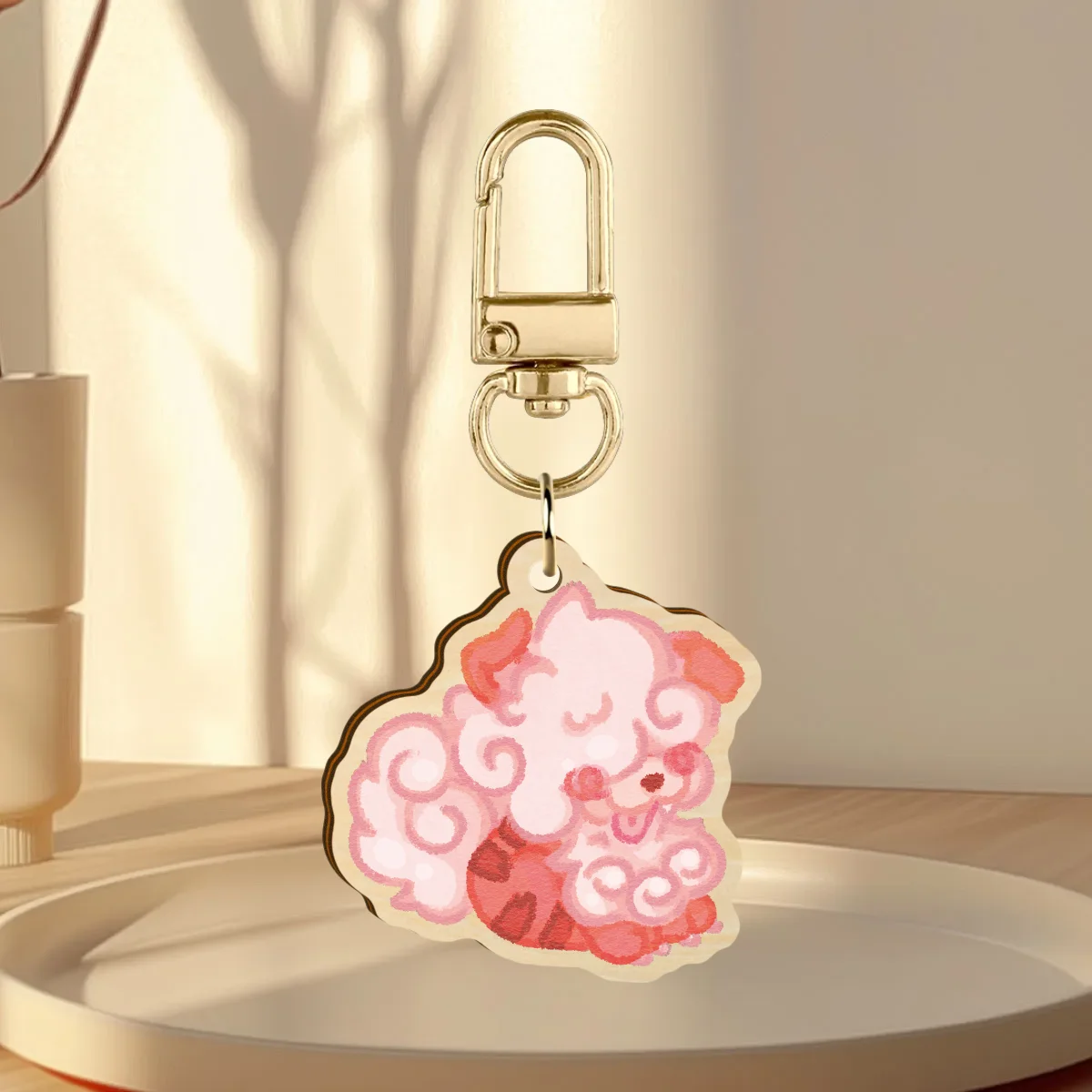 PKMN Growlithe Keychain
