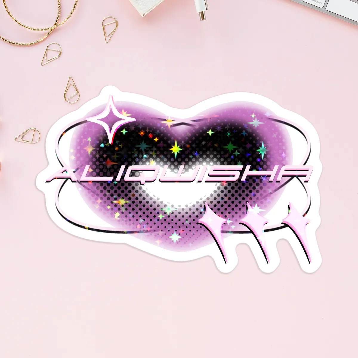 Aliqwisha Logo Sticker