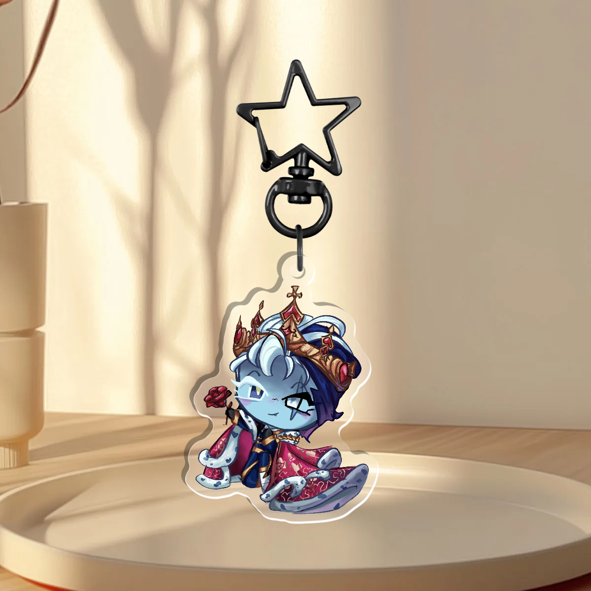 Shadow Milk Cookie Acrylic Keychains