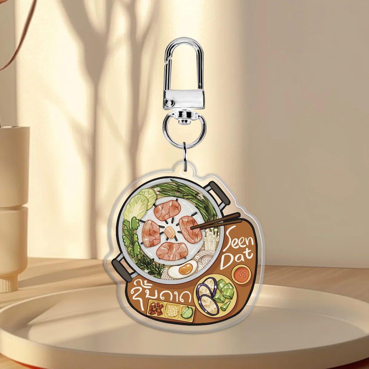 Seen Dat Keychain (Lao Food)