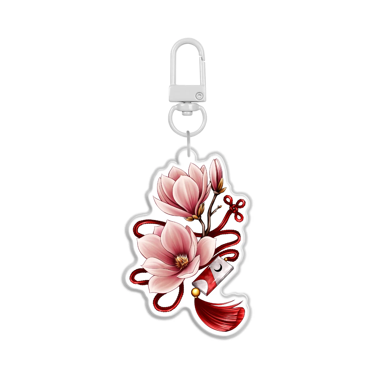 OC ✦ ݁Magnolia | Epoxy Keychain
