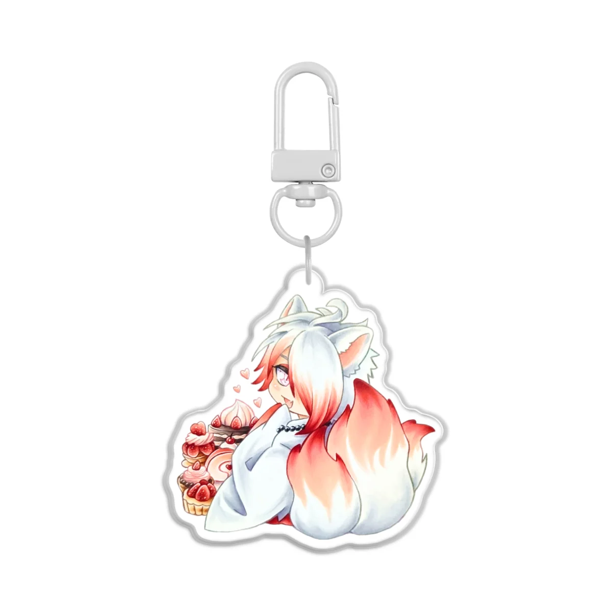 OC ✦ ݁Shiro Pastry Chef | Epoxy Keychain