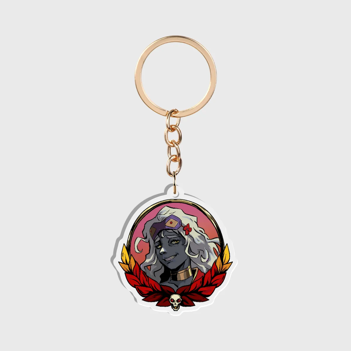 Hades Hypnos Clear Acrylic Keychain