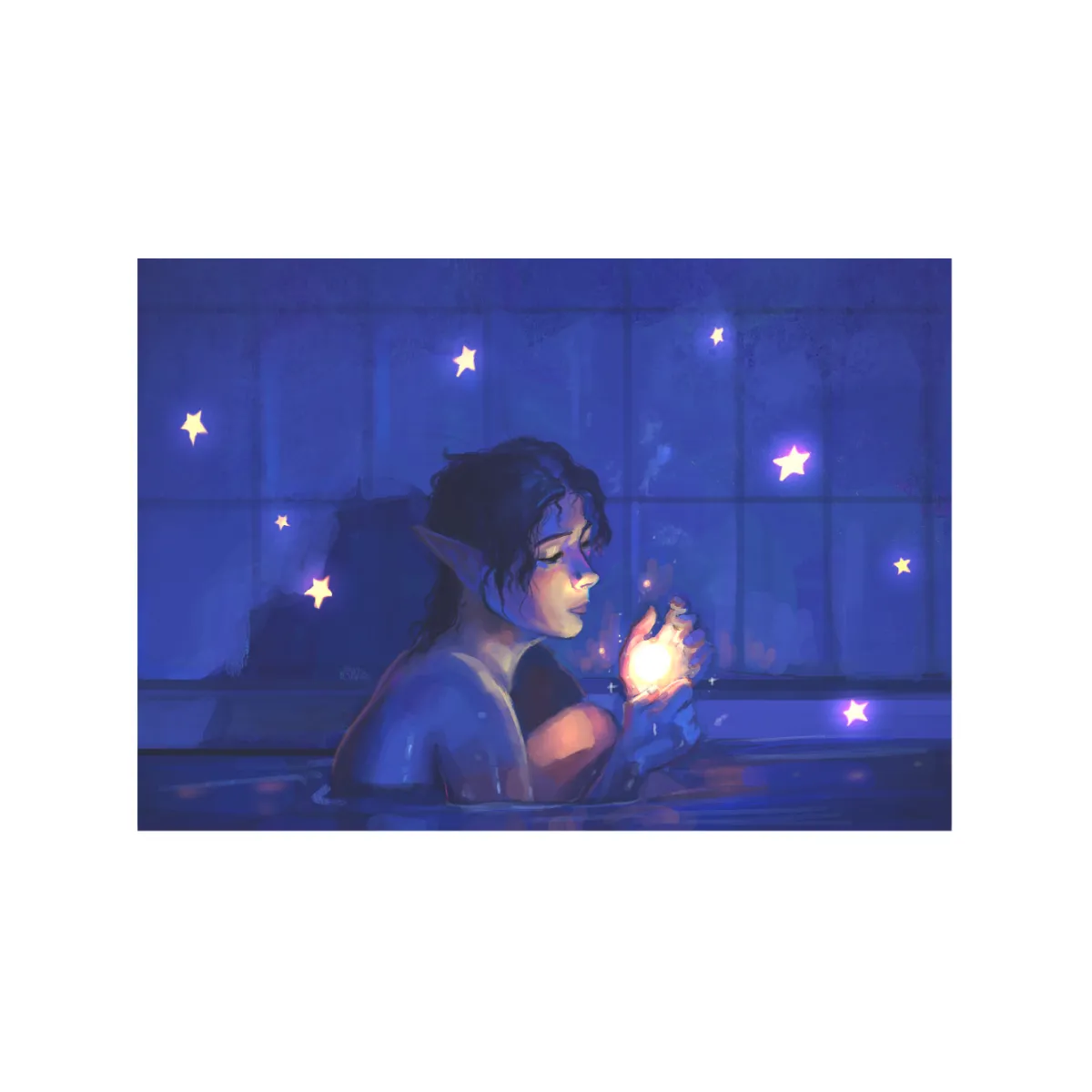 Illumination Art Print Printing
