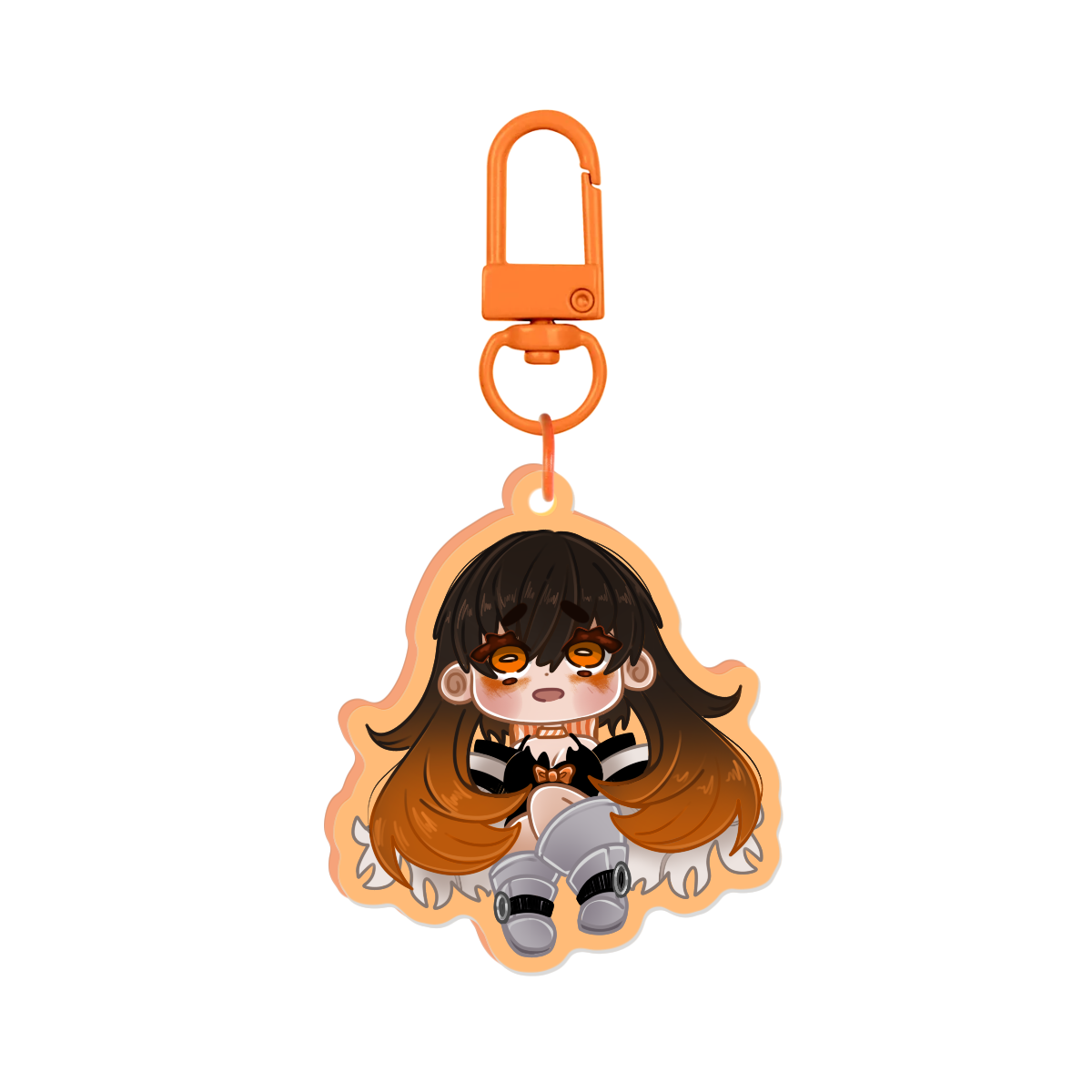 Amo Colored Acrylic Keychains