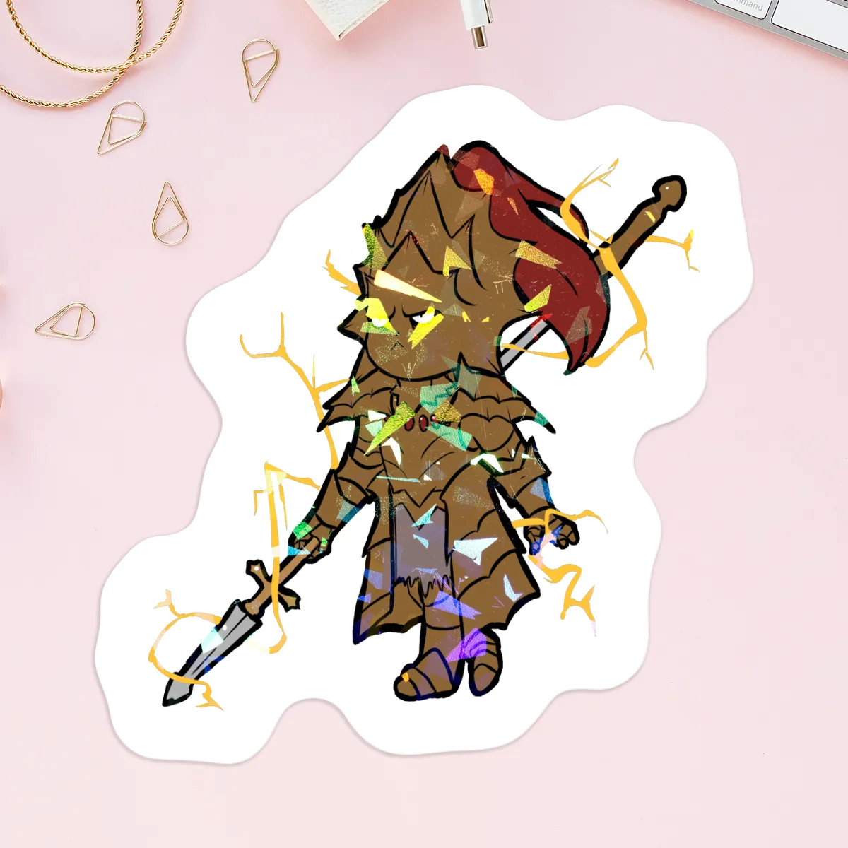 Captain Ornstein Holo Sticker