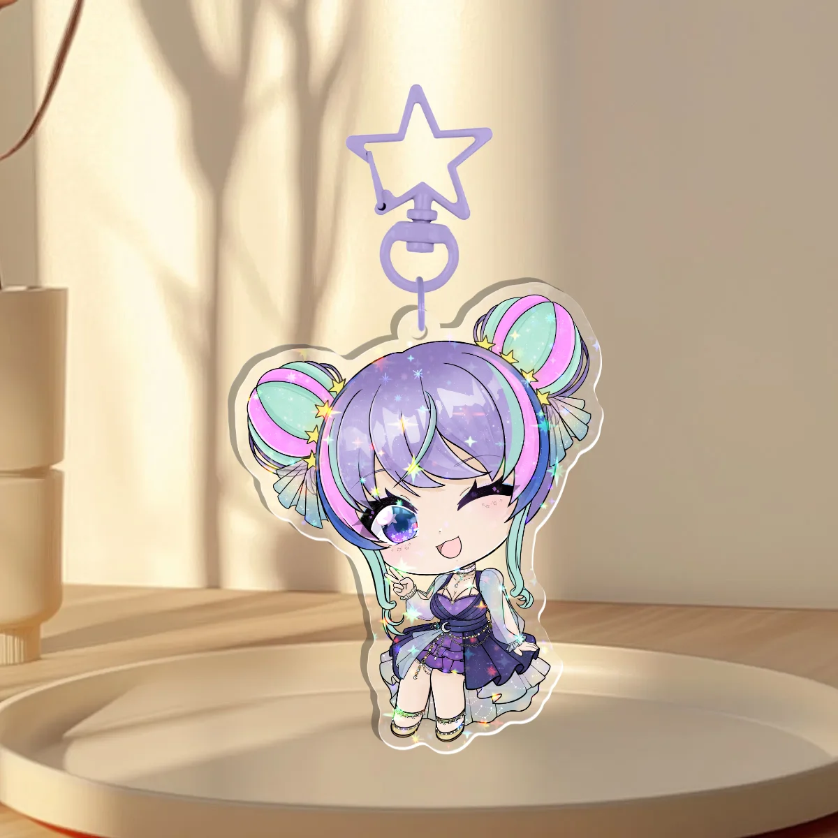 Aurora Chibi Keychain
