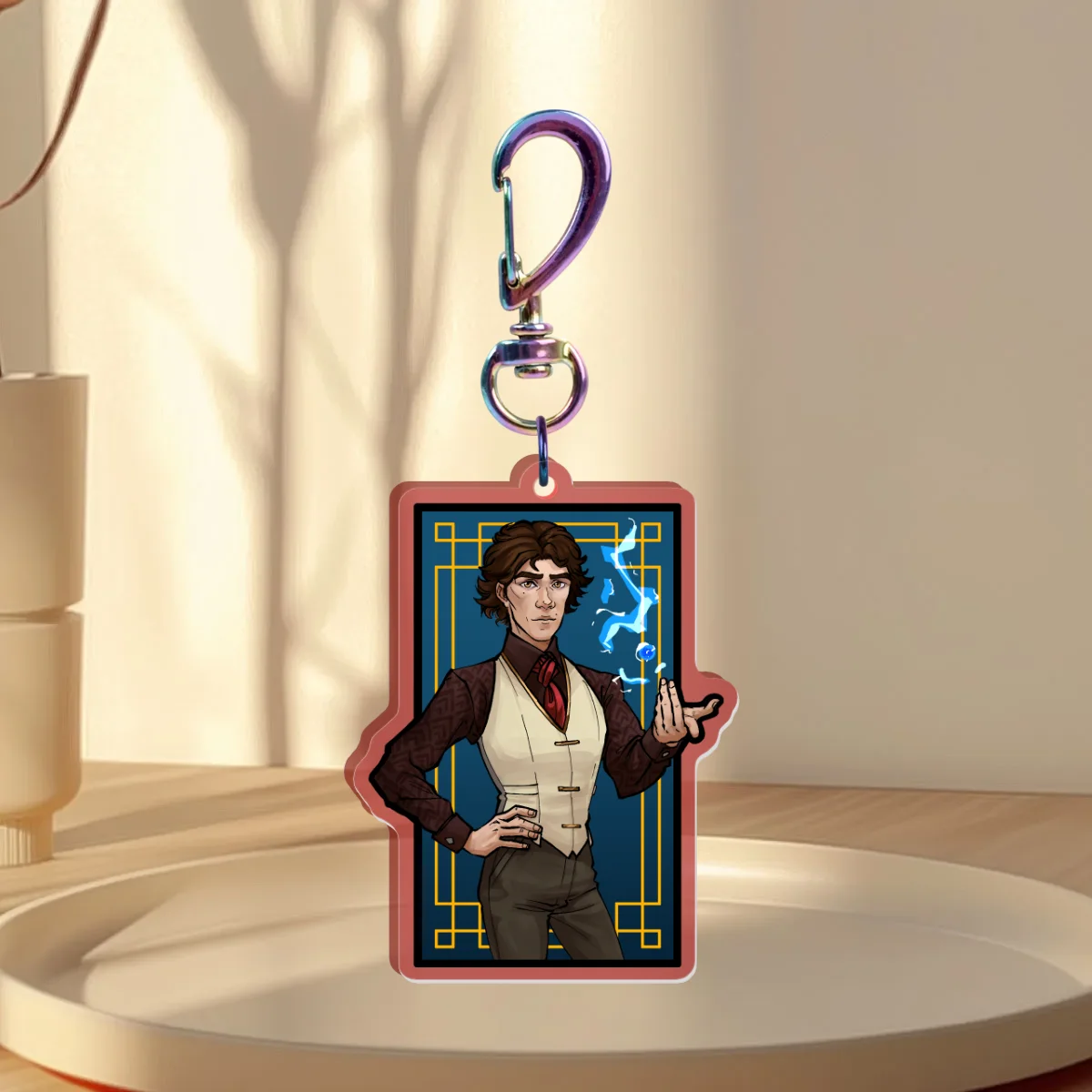 Academic associate Viktor keychain