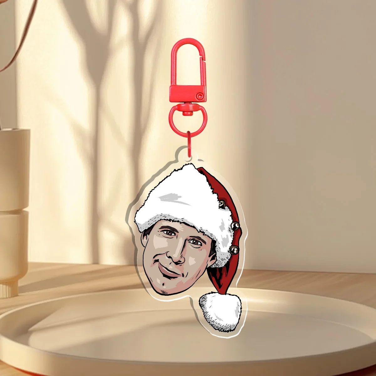 Clark Griswold Clear Acrylic Keychains
