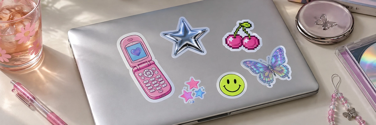 46. Retro & Y2K Stickers