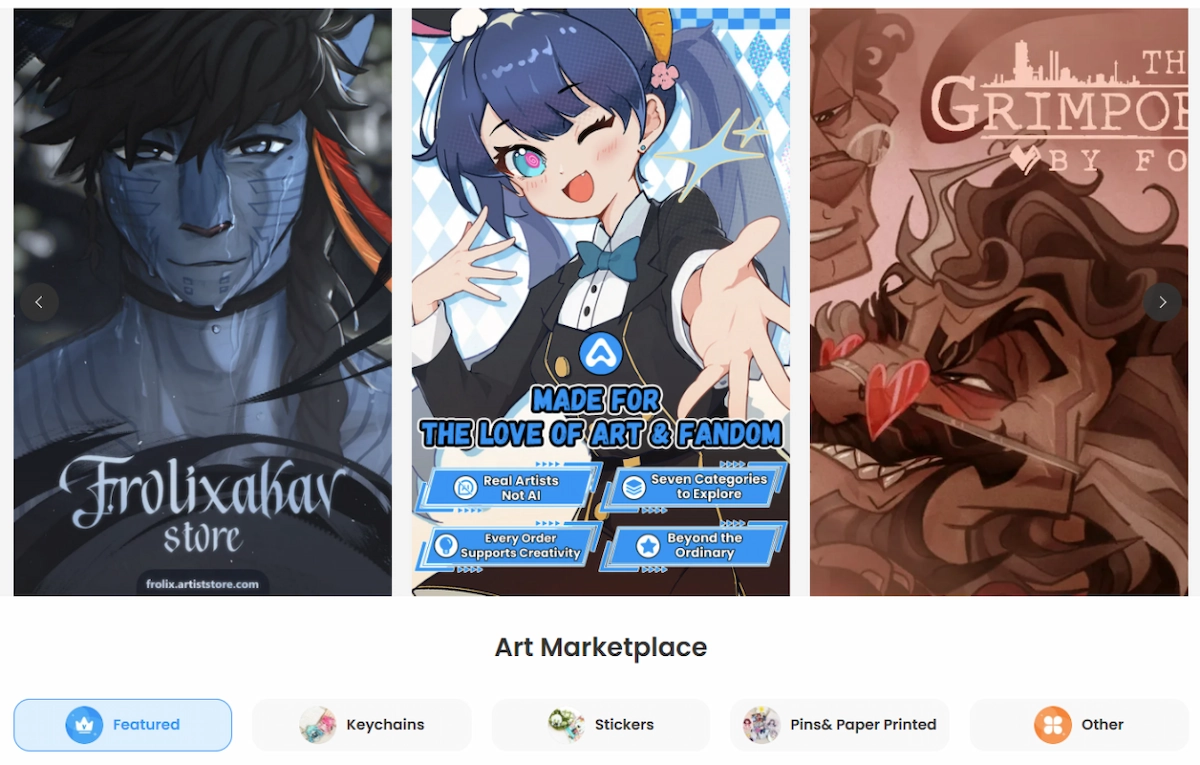 Join the Artiststore Marketplace