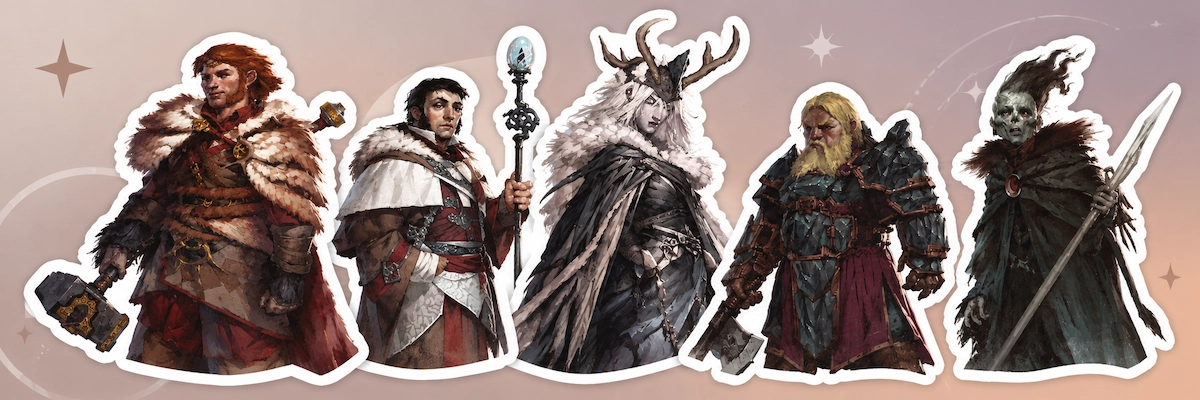 10. Fantasy & RPG Character Stickers