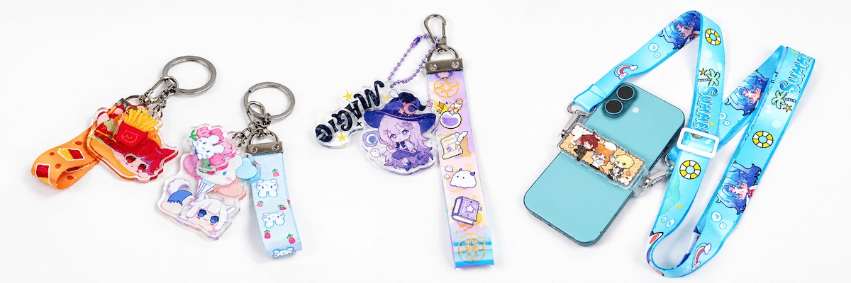 26. Lanyard-Style Keychains