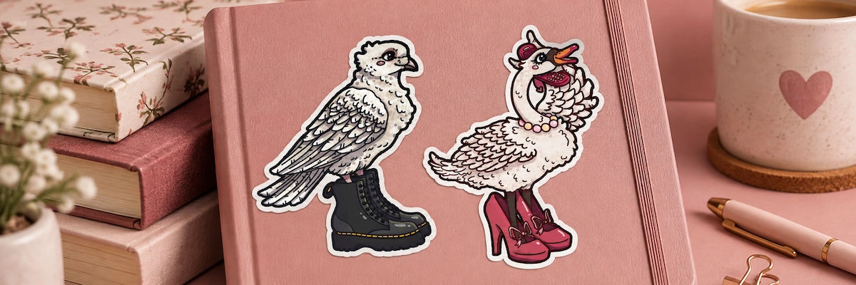24. Bird Stickers