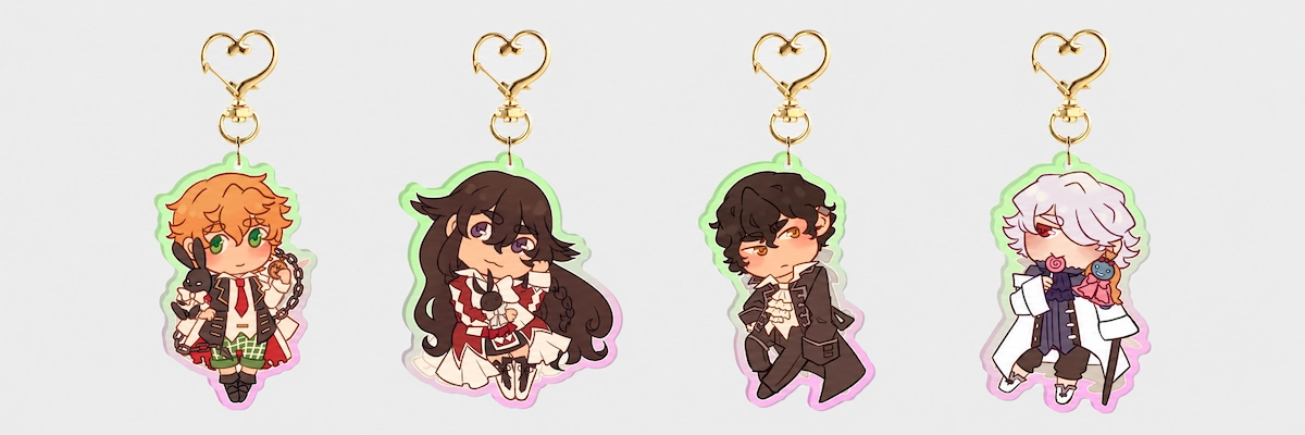 19. Double-Sided Keychains
