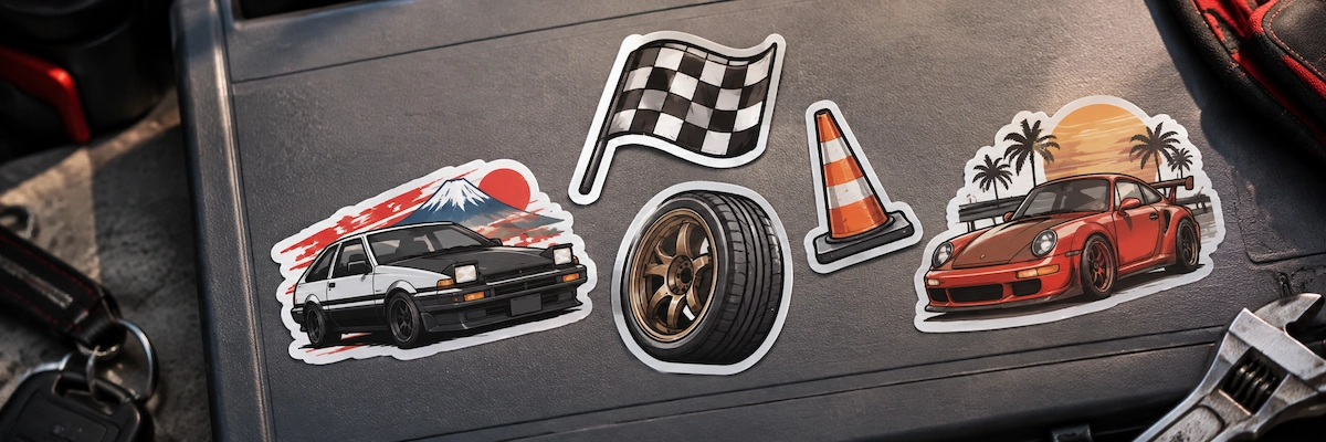 43. Car & Automotive Stickers