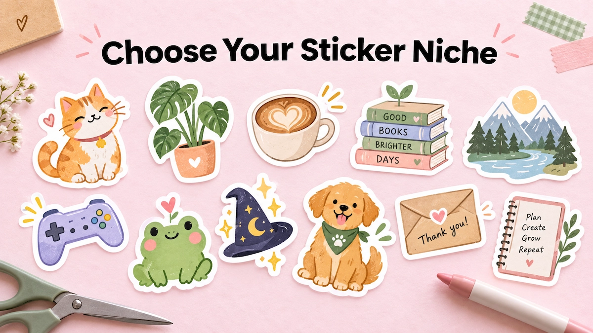 Choose Your Sticker Niche