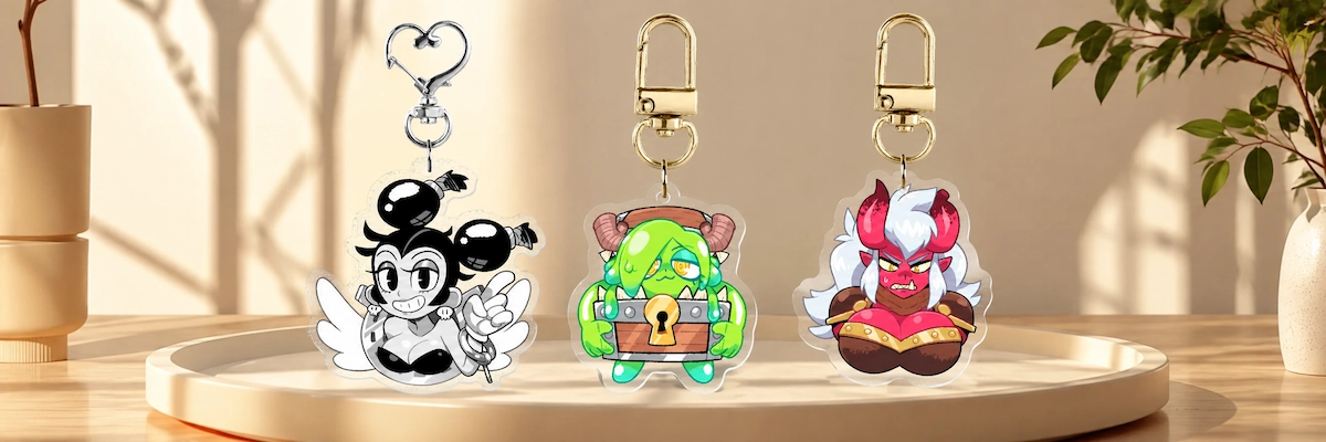 54. Original Character Keychains