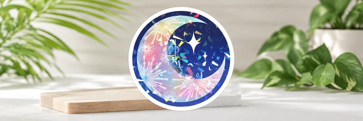 32. Sun, Moon & Space Stickers
