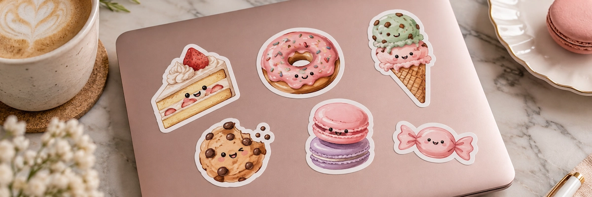 34. Dessert Stickers
