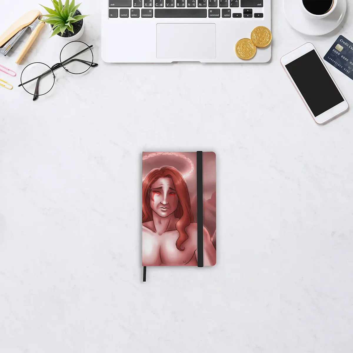 4x6" Fallen Angel Pocket Notebook