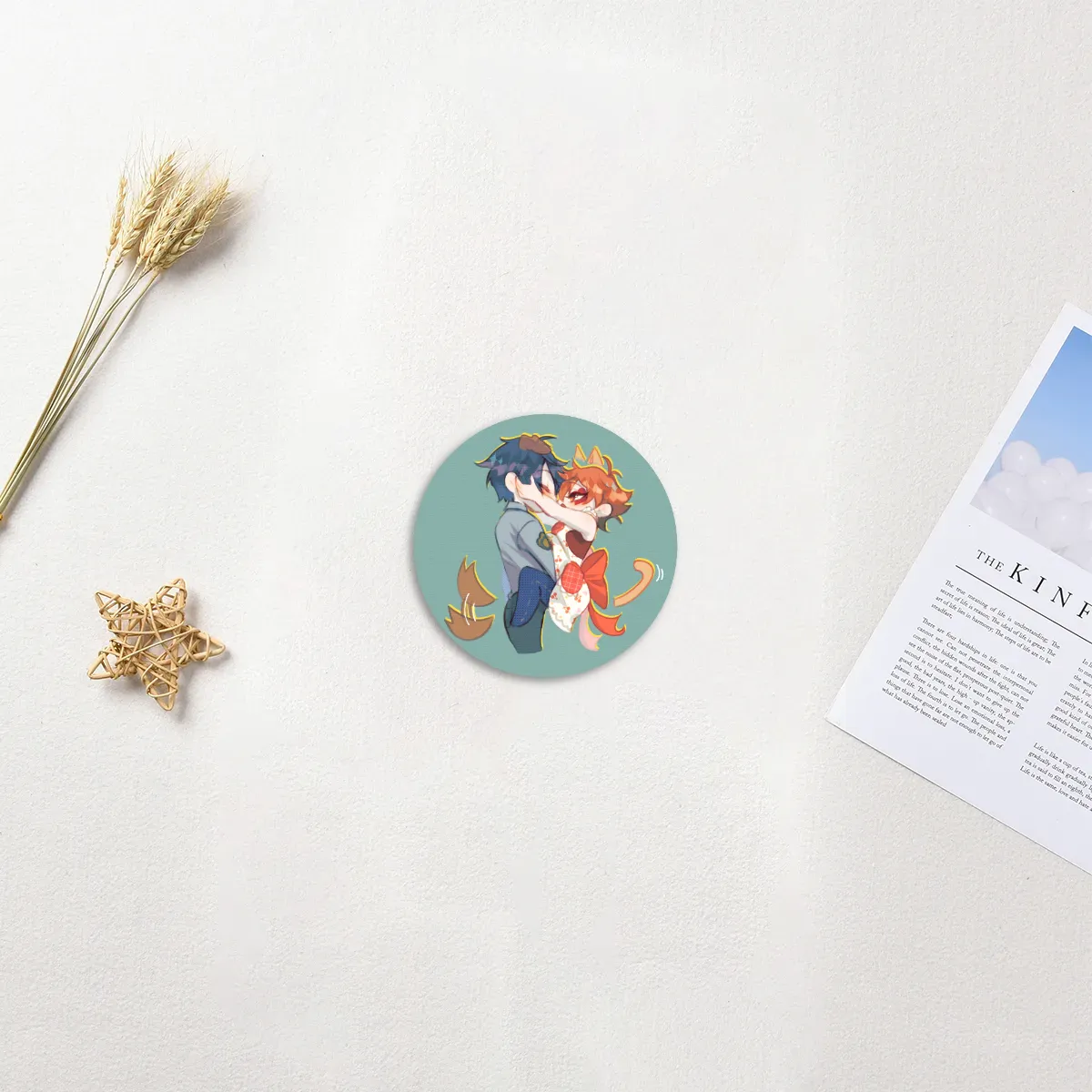 DeuAce round coaster [TWST]