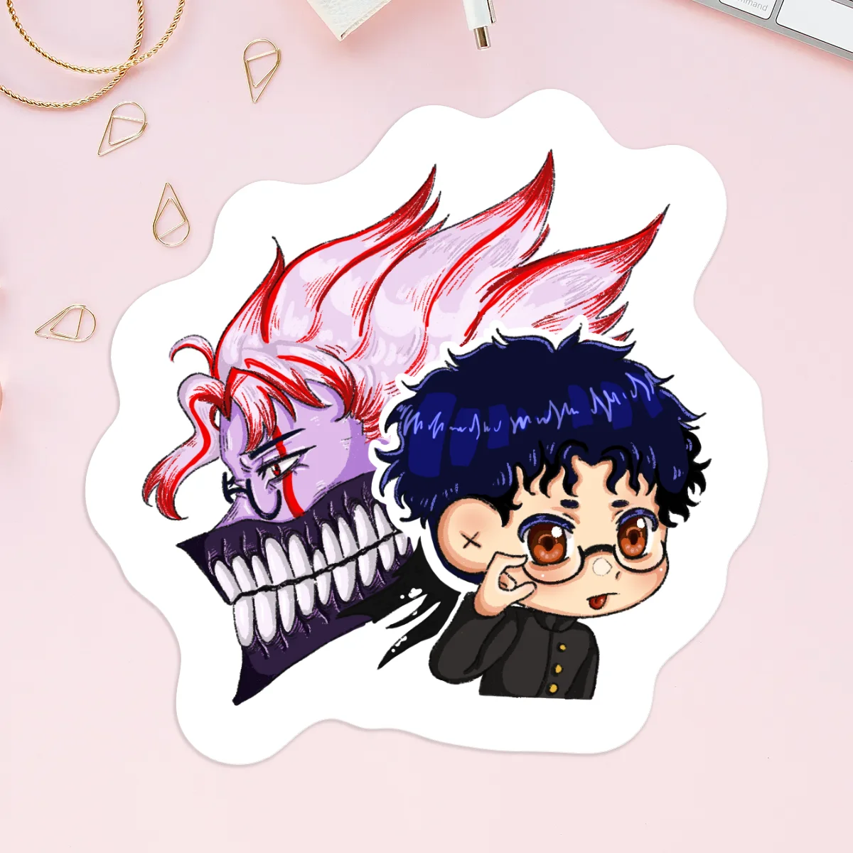 Dandadan Sticker x5