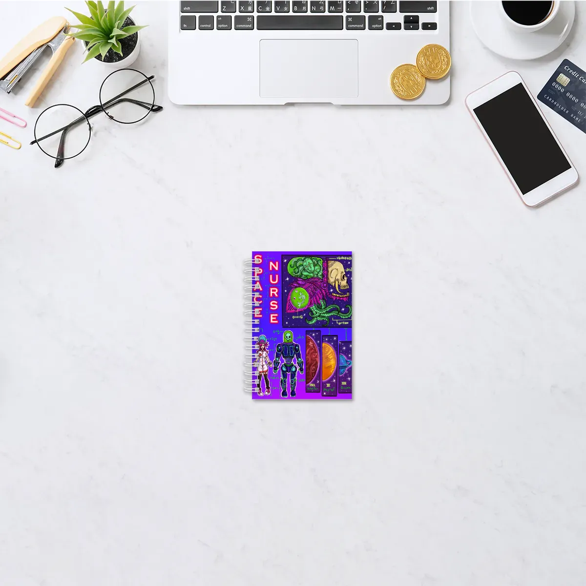 Space Nurse Spiral Notebooks