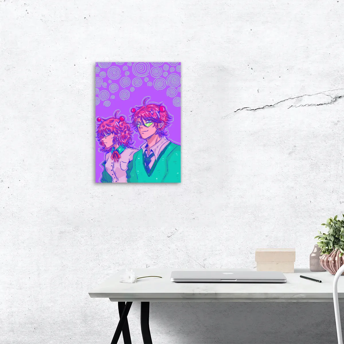 Saiki K Poster Print