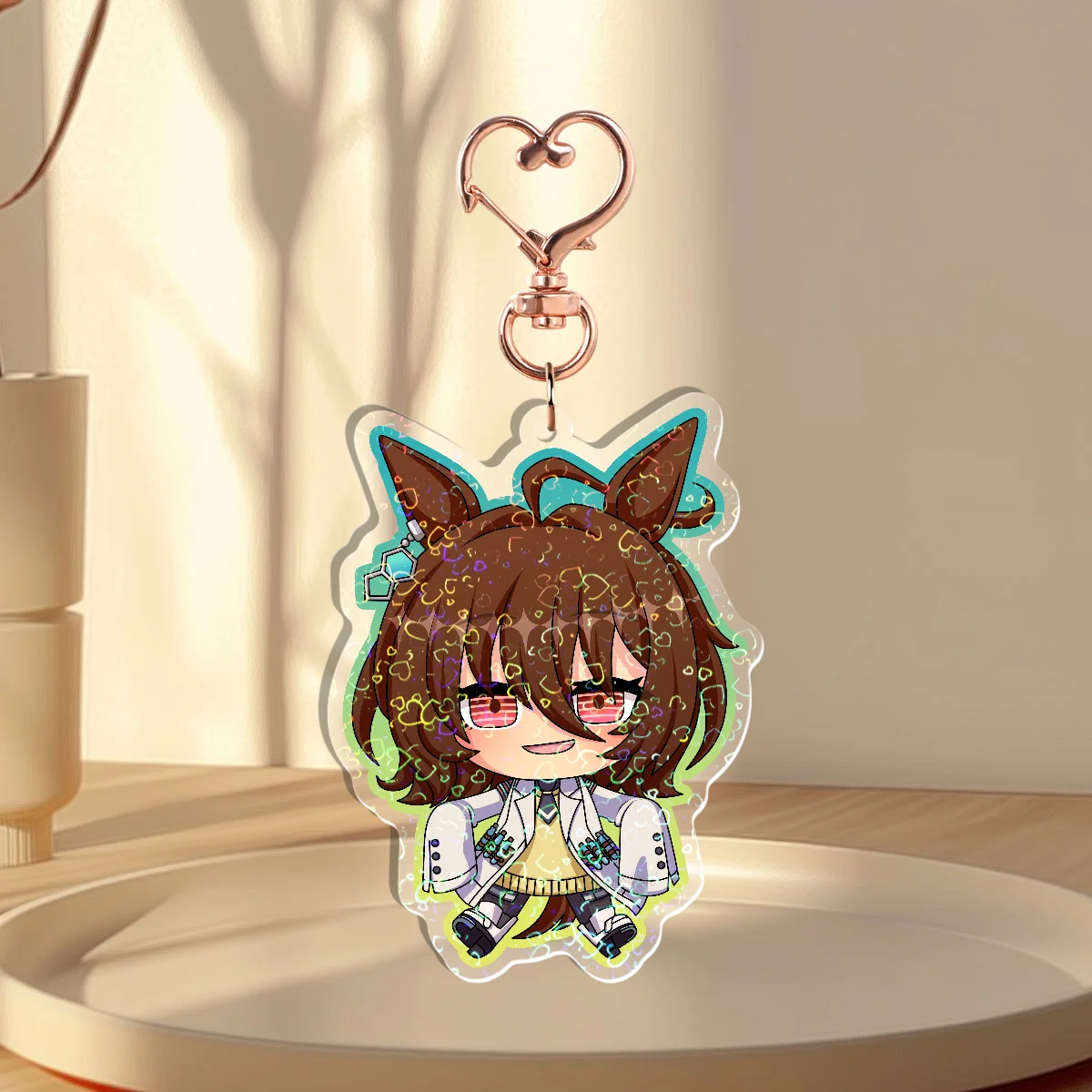 Umamusume Agnes Tachyon Keychain