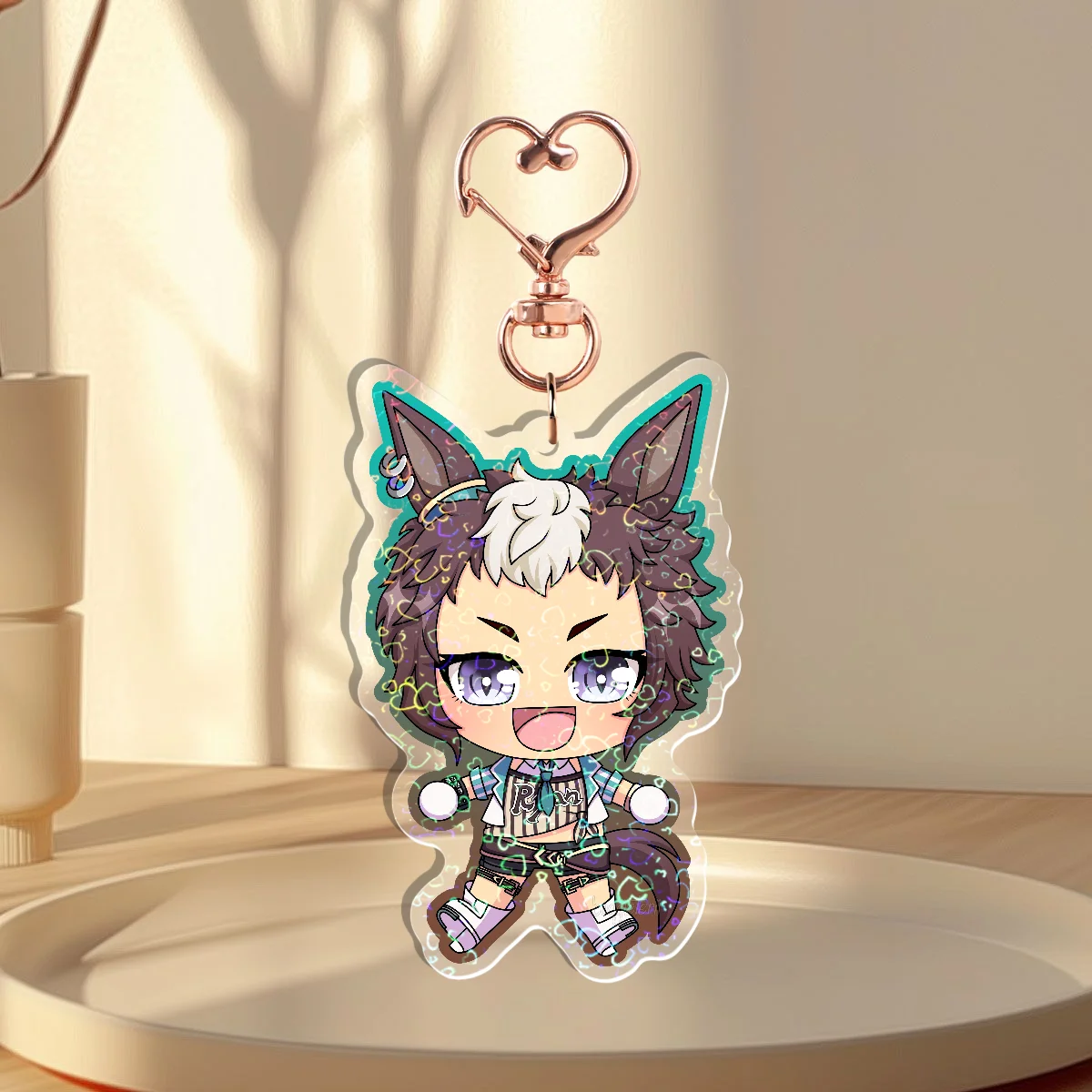 Umamusume Mejiro Ryan Keychain