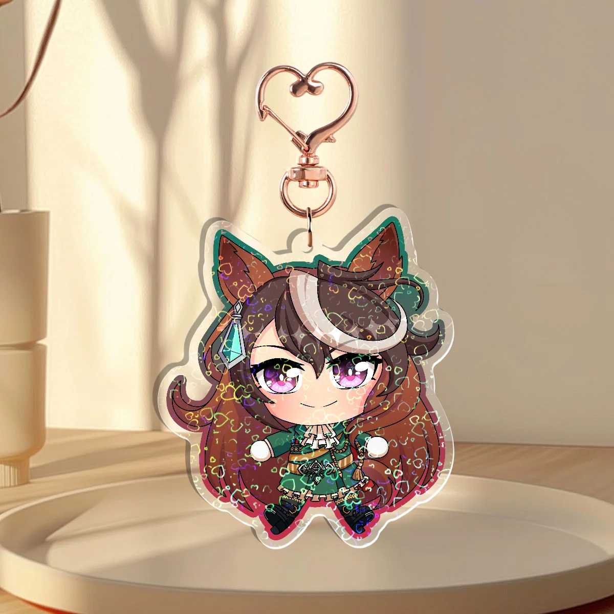 Umamusume Symboli Rudolph Keychain