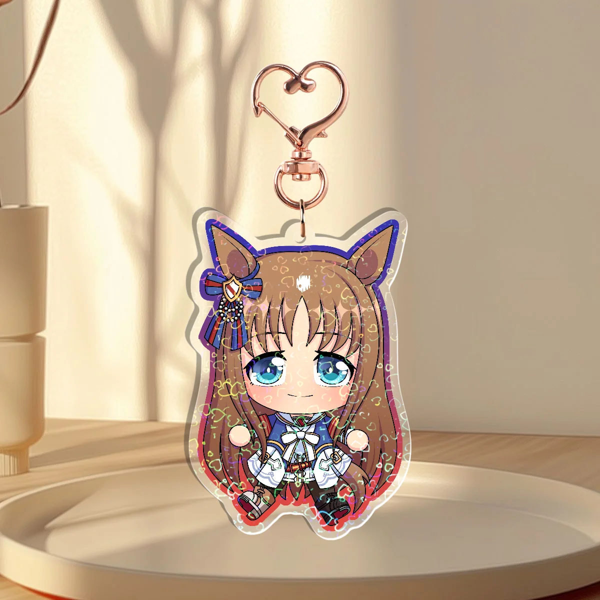 Umamusume Grass Wonder Keychain