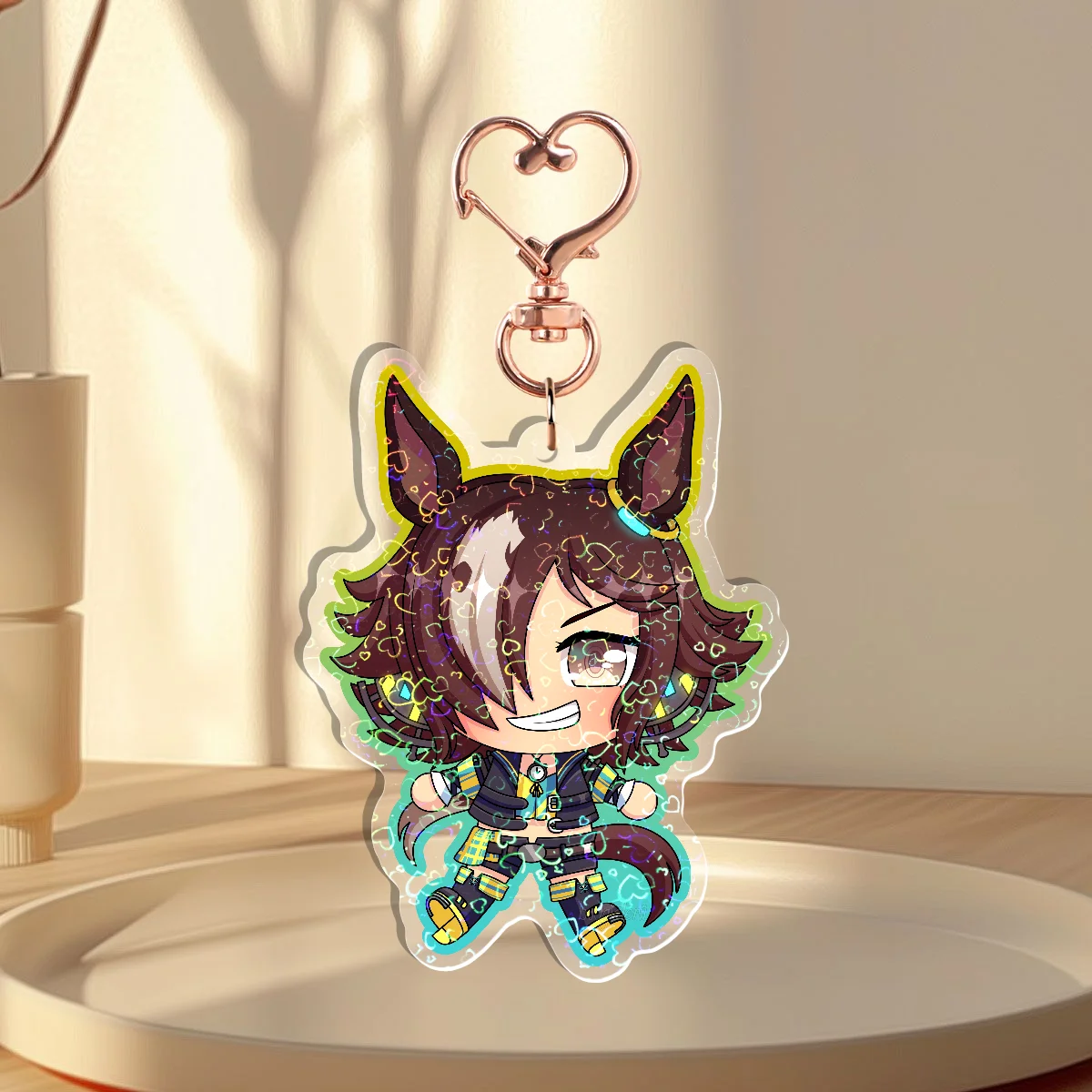 Umamusume Vodka Keychain