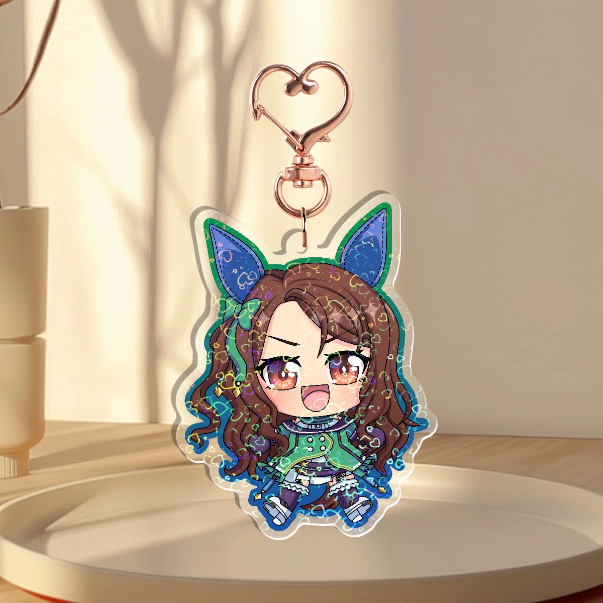 Umamusume King Halo Keychain