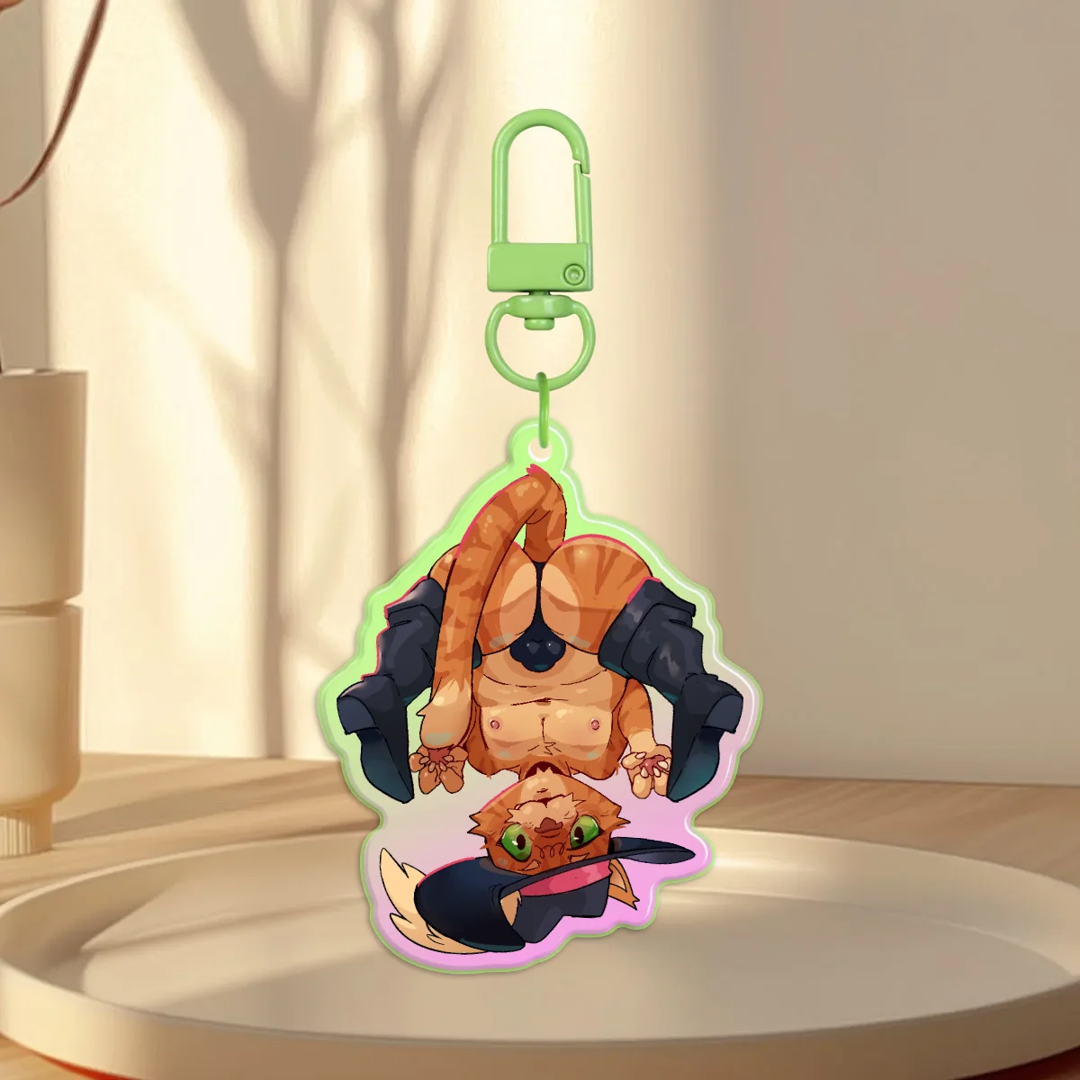 Puss In Boots Acrylic Charm