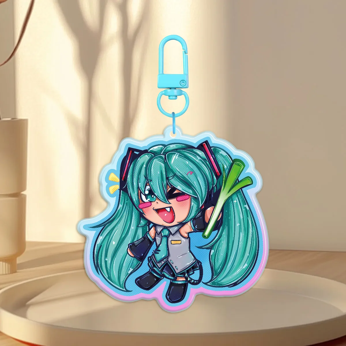 Hatsune Miku Rainbow Acrylic keychain