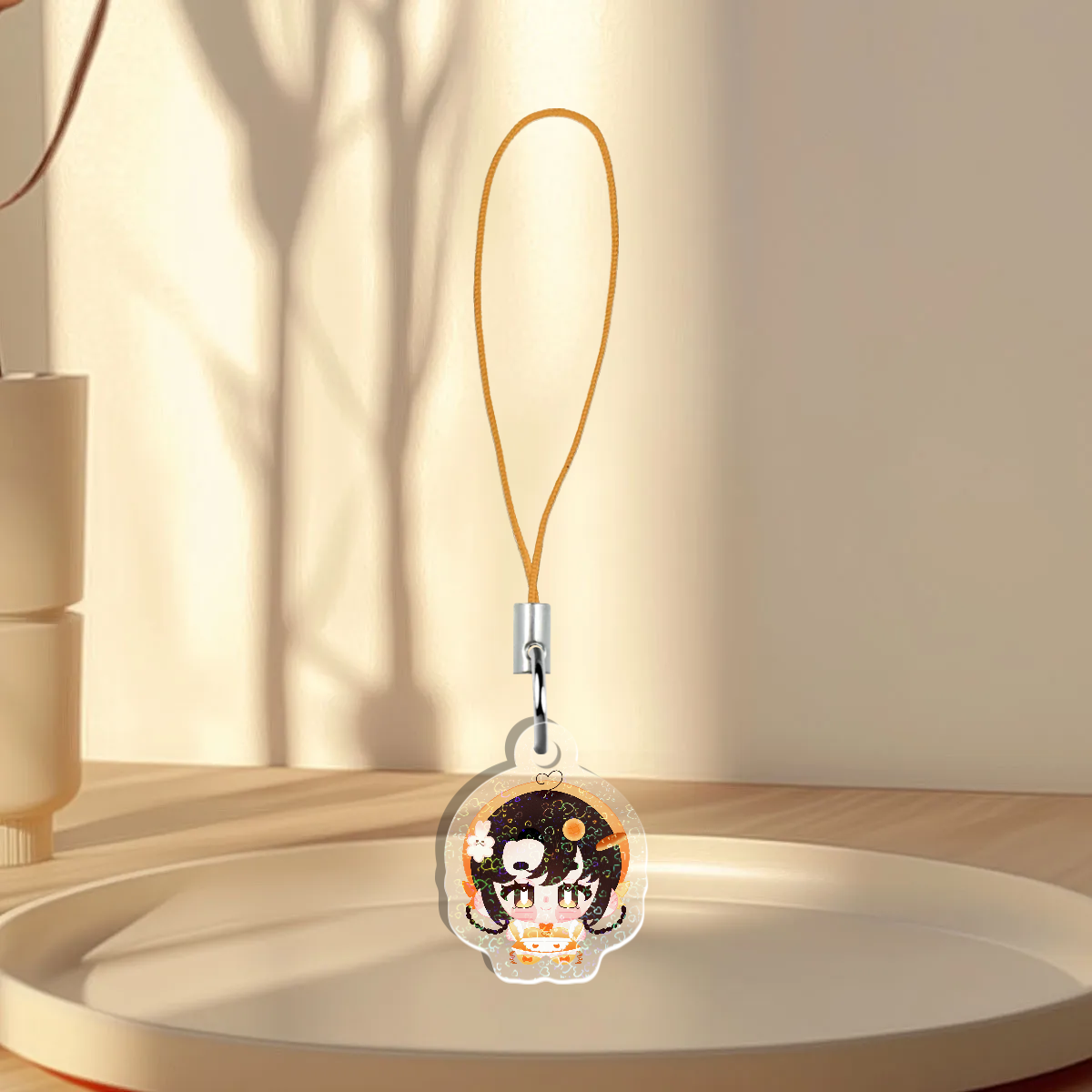 Mintmai Vtuber Mini Phone Charm Keychain