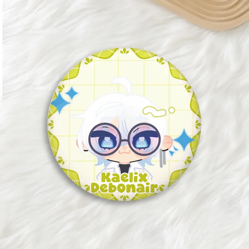 Kaelix Debonair Nijisanji EN 58mm Button Pin