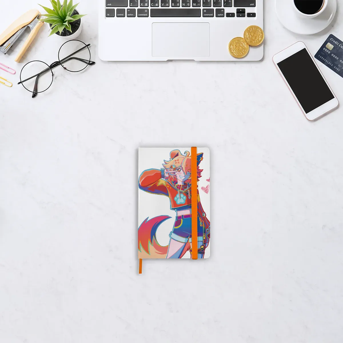 Anzu Leatherette Paper Notebooks