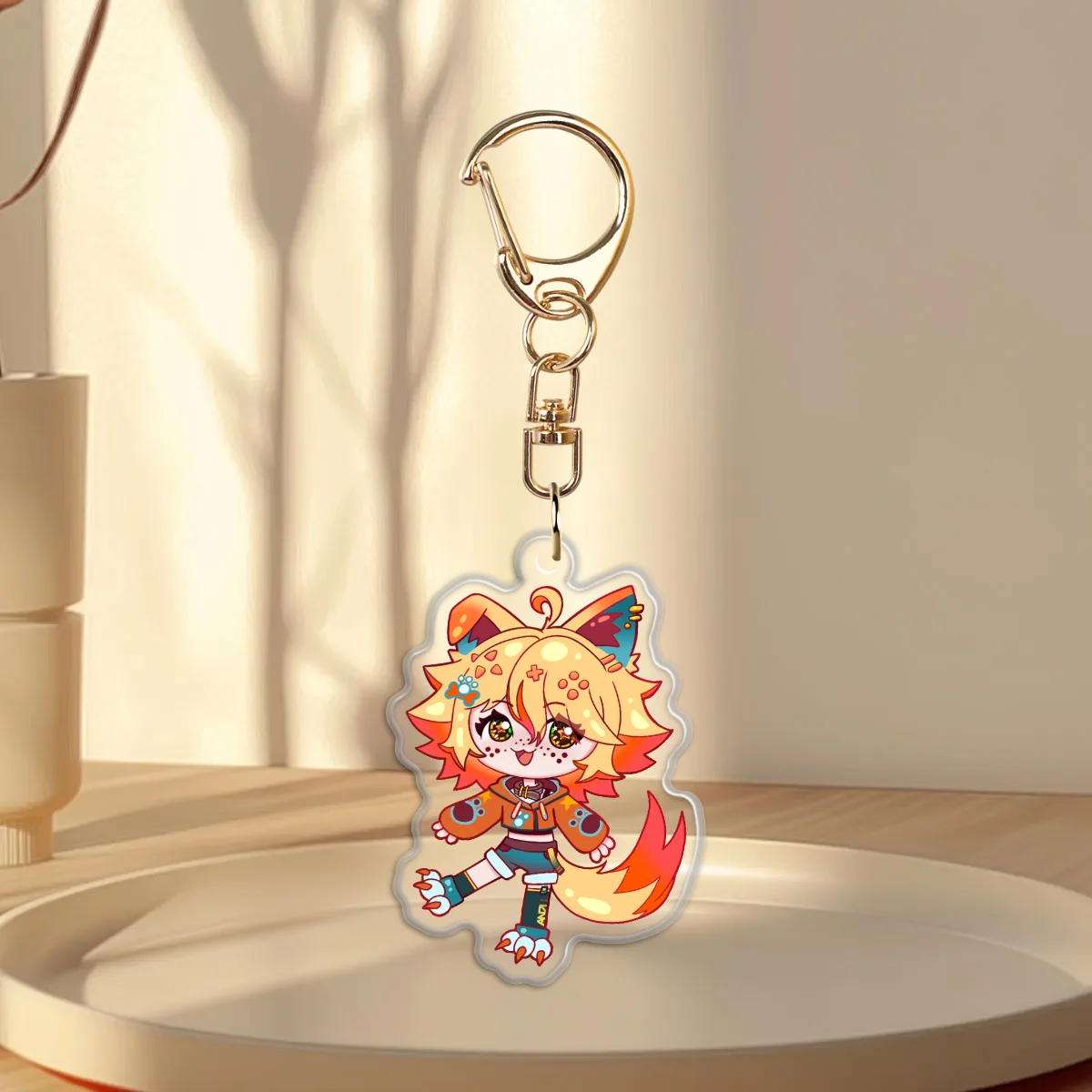 Anzu Epoxy Keychain