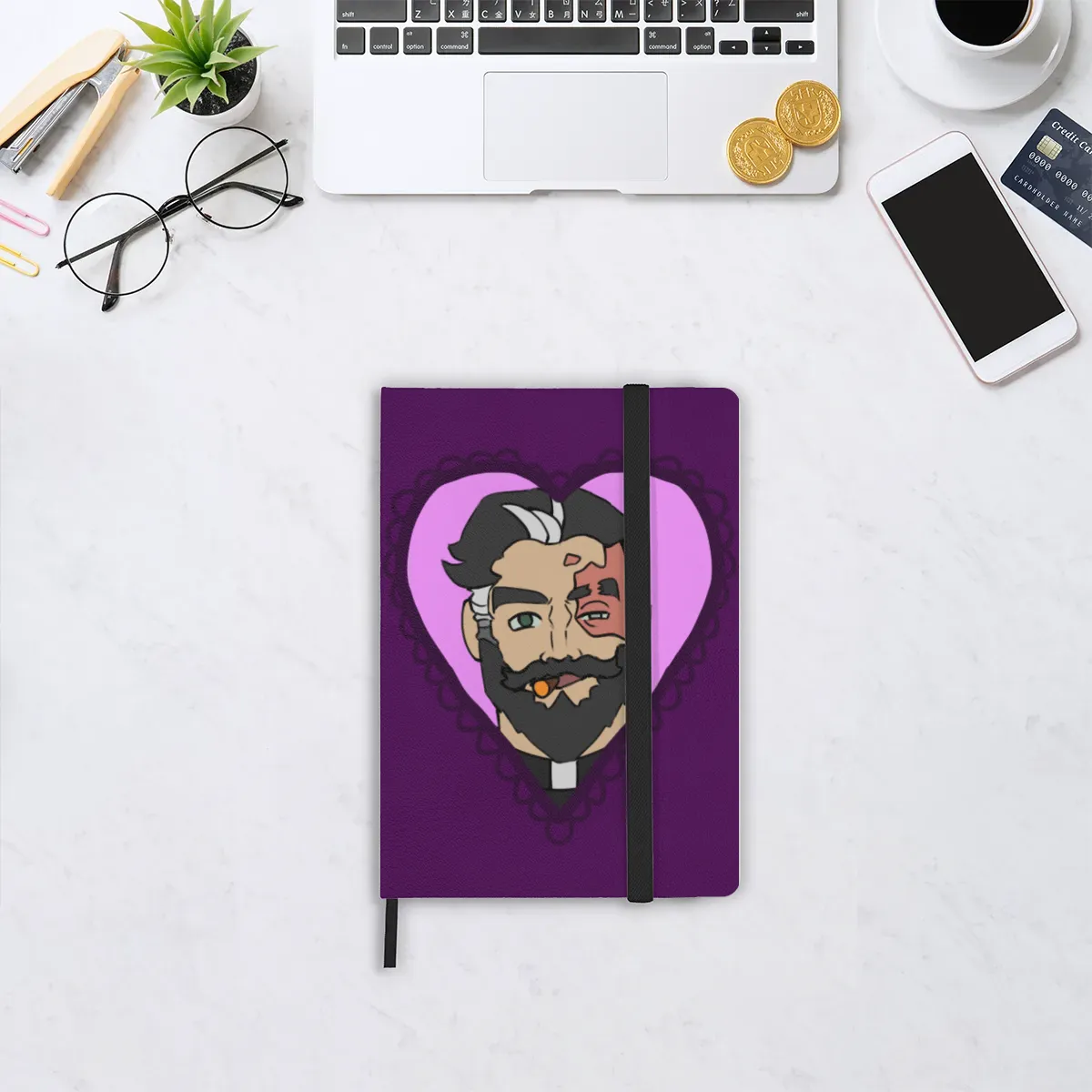 Deadlock Venator PVC Leatherette Notebook