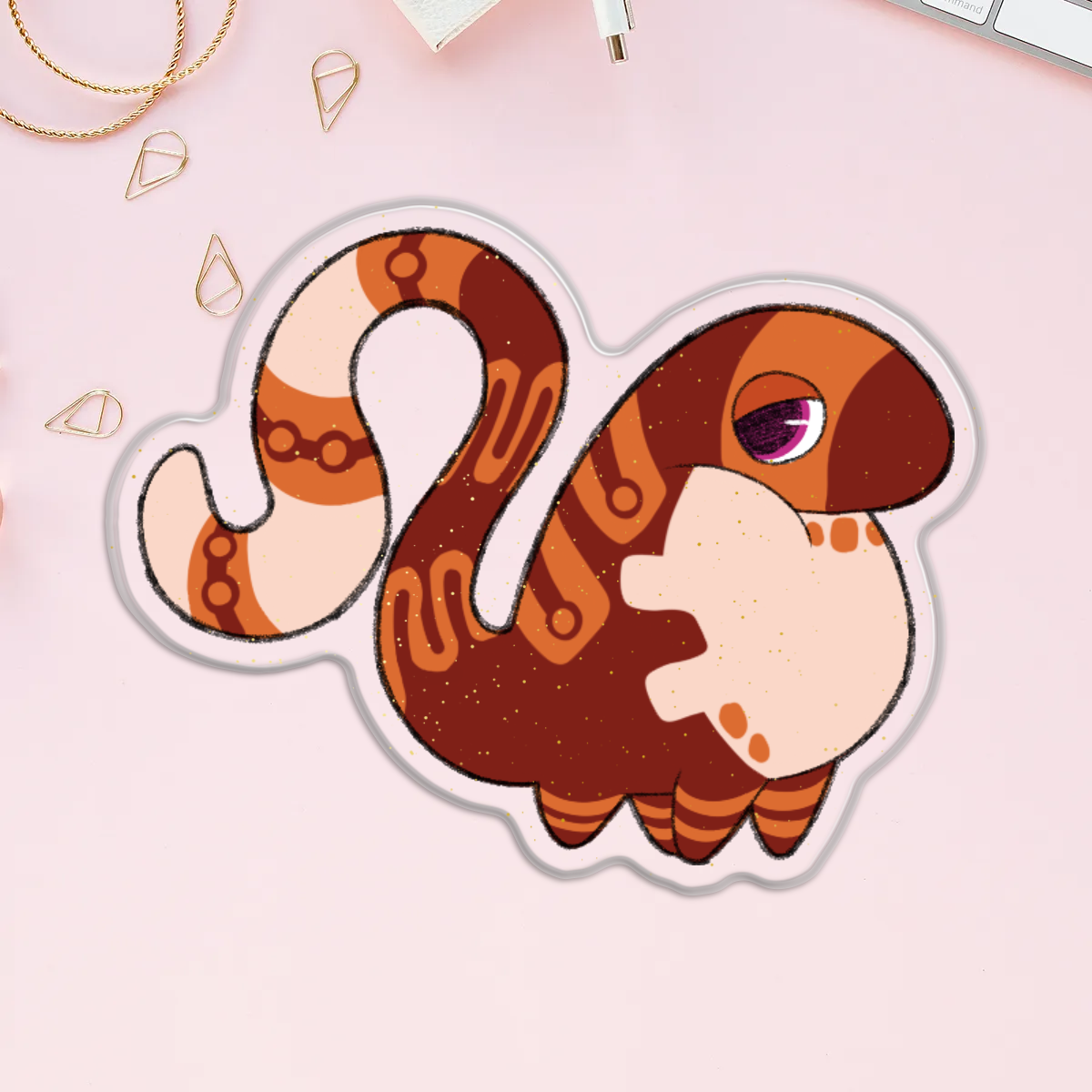 Mango PINata Acrylic Pin