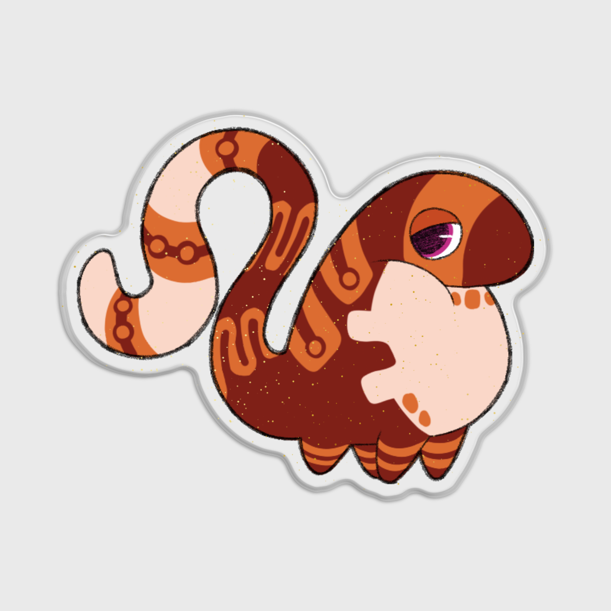 Mango PINata Acrylic Pin
